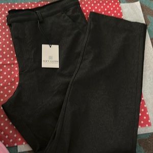 Soft Cloth size 42 men’s charcoal pants
